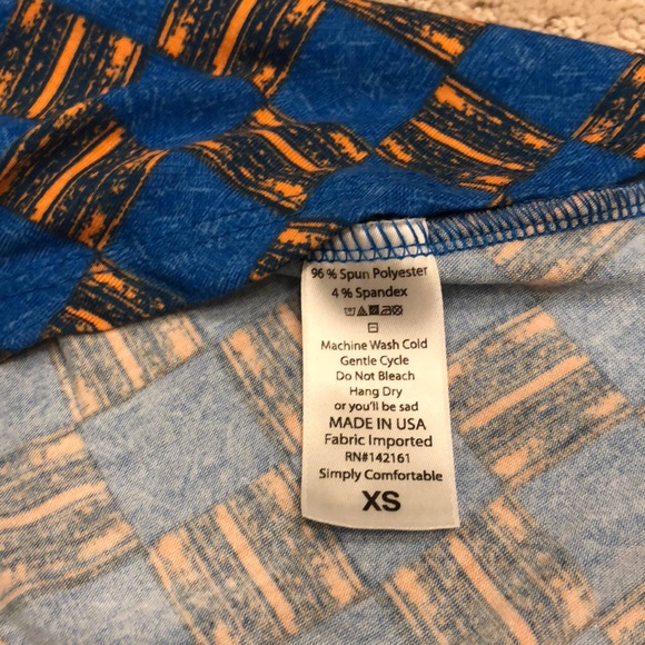 SOLD - LulaRoe Nicole dress size XS - Picture 4 of 4